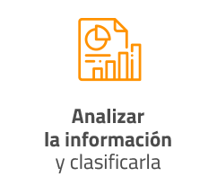 Analizar la información y casificarla